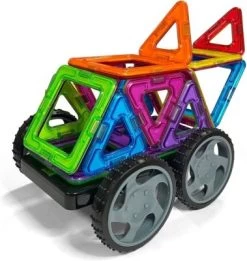 MAGNIKON Magnetische Bausteine “Das Rennen” - Magnetbau-Set 17-teilig, Magnetbausteine, Ideal Als Konstruktionsspielzeug Zur Förderung Von Kreativität & Motorik, Spielzeug Für Kinder Ab 3 Jahre -Kinderspielzeugladen 26578559 04