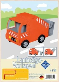 Pebaro LaubsĂ€gevorlage MĂŒllwagen, 353S