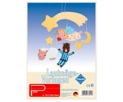 Pebaro Laubsägevorlage Süße Träume", 374/1S" 3 Pebaro Laubsägevorlage Süße Träume", 374/1S"