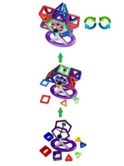 MAGNIKON Magnetische Bausteine, Magnetbau-Set "Das Weltall", 48-Teilig, Standardgröße 13 MAGNIKON Magnetische Bausteine, Magnetbau-Set "Das Weltall", 48-Teilig, Standardgröße -Kinderspielzeugladen 26669013 06