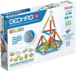 Geomag 384 Supercolor Recycled 60 Teile