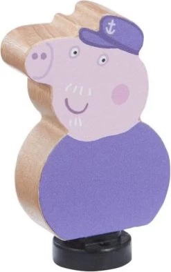 EOne Holz Spielzeug Peppa Wutz - Eisenbahn (mit Opa Wutz Figur) -Kinderspielzeugladen 26828103 04