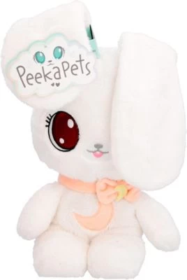 IMC Toys Peekapets Bunny White Peach 3 IMC Toys Peekapets Bunny White Peach