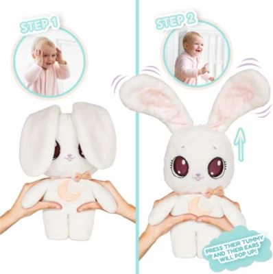 IMC Toys Peekapets Bunny White Peach 5 IMC Toys Peekapets Bunny White Peach – Bild 3