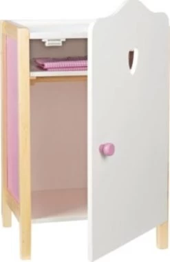 Roba Puppenkleiderschrank Scarlett Zum Verstauen Von Puppenkleidung Und Zubehör, Weiß Lackiert 12 Roba Puppenkleiderschrank Scarlett Zum Verstauen Von Puppenkleidung Und Zubehör, Weiß Lackiert -Kinderspielzeugladen 27199098 05