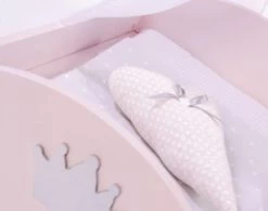 Roba Puppenbett Serie Sophie Inkl. Textiler Ausstattung, Bettwäsche Und Himmel, Rosa -Kinderspielzeugladen 27199106 03