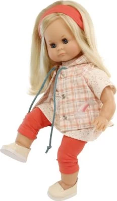 Schildkröt Puppe Schlummerle Gr. 37 Cm (kämmbare Blonde Haare, Blaue Schlafaugen, Baby Puppe Inkl. Kleidung)