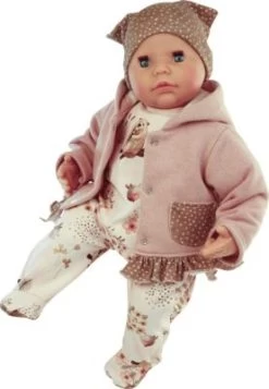 Schildkröt Puppe Julchen Gr. 52 Cm (Mal Haar, Blaue Schlafaugen, Baby Puppe Inkl. Kleidung)