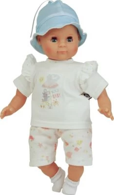 Schildkröt Puppe Schlummerle Gr. 32 Cm (Mal Haar, Blaue Schlafaugen, Baby Puppe Inkl. Kleidung)