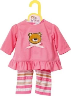 Dolly Moda Pyjama Mit Bär 38-46 Cm