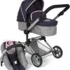 CHIC 2000 Kombi-Puppenwagen "LINUS", Melange Grau-navy 2 CHIC 2000 Kombi-Puppenwagen "LINUS", Melange Grau-navy -Kinderspielzeugladen 27379270 01