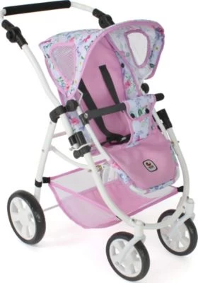 CHIC 2000 Kombi-Puppenwagen 3 In 1 EMOTION ALL IN, Flowers 4 CHIC 2000 Kombi-Puppenwagen 3 In 1 EMOTION ALL IN, Flowers – Bild 2