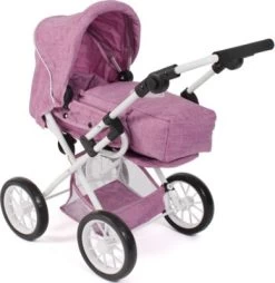 CHIC 2000 Kombi-Puppenwagen LENI, Jeans Pink -Kinderspielzeugladen 27379330 02