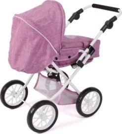 CHIC 2000 Kombi-Puppenwagen LENI, Jeans Pink -Kinderspielzeugladen 27379330 04