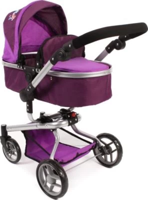 CHIC 2000 Kombi-Puppenwagen "YOLO", Lila 3 CHIC 2000 Kombi-Puppenwagen "YOLO", Lila