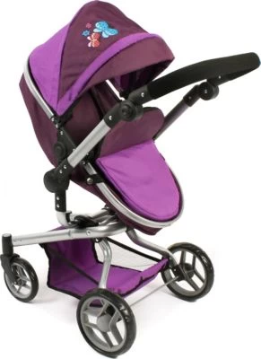 CHIC 2000 Kombi-Puppenwagen "YOLO", Lila 4 CHIC 2000 Kombi-Puppenwagen "YOLO", Lila – Bild 2