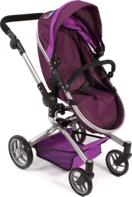 CHIC 2000 Kombi-Puppenwagen "YOLO", Lila 7 CHIC 2000 Kombi-Puppenwagen "YOLO", Lila – Bild 5