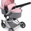 CHIC 2000 Kombi-Puppenwagen "MIKA", Melange Grau-rosa 2 CHIC 2000 Kombi-Puppenwagen "MIKA", Melange Grau-rosa -Kinderspielzeugladen 27379348 01