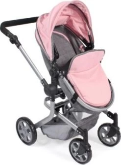 CHIC 2000 Kombi-Puppenwagen "MIKA", Melange Grau-rosa 13 CHIC 2000 Kombi-Puppenwagen "MIKA", Melange Grau-rosa -Kinderspielzeugladen 27379348 06