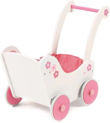 CHIC 2000 Holz-Puppenwagen, Fiori 4 CHIC 2000 Holz-Puppenwagen, Fiori – Bild 2