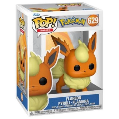 Funko Pokémon POP! Vinyl Figur Flamara 9 Cm 4 Funko Pokémon POP! Vinyl Figur Flamara 9 Cm – Bild 2