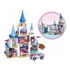 Sluban Klemmbausteine Saphir-Schloss (818 Teile) -Kinderspielzeugladen 27530752 03