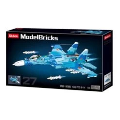 Sluban Klemmbausteine Düsenjäger Modell 27 (1040 Teile)
