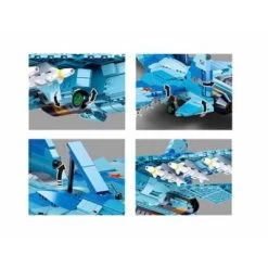 Sluban Klemmbausteine Düsenjäger Modell 27 (1040 Teile) -Kinderspielzeugladen 27531010 05