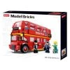 Sluban Klemmbausteine London Doppeldecker Bus (394 Teile) -Kinderspielzeugladen 27531108 01