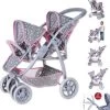 KNORRTOYS.COM Zwillingspuppenwagen Milo - Star Grey 1 KNORRTOYS.COM Zwillingspuppenwagen Milo - Star Grey -Kinderspielzeugladen 27590316 01