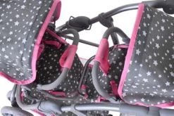 KNORRTOYS.COM Zwillingspuppenwagen Milo - Star Grey -Kinderspielzeugladen 27590316 05