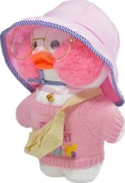 Plüsch Lala Ente 30cm Pinker Hut -Kinderspielzeugladen 27682649 03