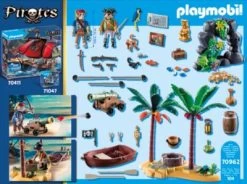 PLAYMOBIL® 70962 Piratenschatzinsel Mit Skelett -Kinderspielzeugladen 27684640 03