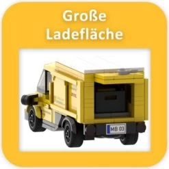 MyBrickZ Klemmbausteineset 0003 Deutsche Post AG Streetscooter -Kinderspielzeugladen 27721272 03