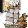 Klemmbausteinset Reobrix Piratenschiff 66011 -Kinderspielzeugladen 27721284 01