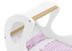 Erst-Holz® Weißer Holzpuppenwagen Als Lauflernhilfe 95-001 10 Erst-Holz® Weißer Holzpuppenwagen Als Lauflernhilfe 95-001 -Kinderspielzeugladen 27735194 03