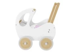 Erst-Holz® Weißer Holzpuppenwagen Als Lauflernhilfe 95-001 12 Erst-Holz® Weißer Holzpuppenwagen Als Lauflernhilfe 95-001 -Kinderspielzeugladen 27735194 05