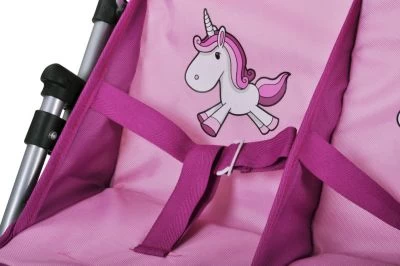 KNORR Toys Zwillingspuppenwagen Duo - "UMA.Das Einhorn" 6 KNORR Toys Zwillingspuppenwagen Duo - "UMA.Das Einhorn" – Bild 4