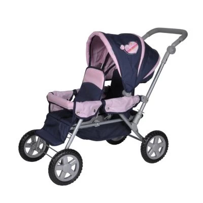 KNORR Toys Zwillingspuppenwagen BigTwin - "My Little Princess" 5 KNORR Toys Zwillingspuppenwagen BigTwin - "My Little Princess" – Bild 3