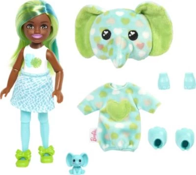 Barbie Cutie Reveal Chelsea Jungle Series - Elephant 4 Barbie Cutie Reveal Chelsea Jungle Series - Elephant – Bild 2
