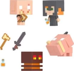 Minecraft Mob Head Nether Fortress Pack (SIOC) -Kinderspielzeugladen 28480794 02