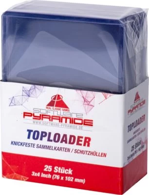 25er Toploader Clear Pack - Sammelkartenhüllen 3 25er Toploader Clear Pack - Sammelkartenhüllen