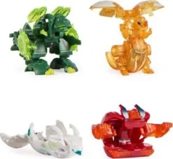 Bakugan Legends Collection Pack, Viererpack Mit Centipod Bakugan, Surturan Geogan, Drogonoid Nova, Trox Ultra Und 6 BakuCores, Spielzeug Für Kinder -Kinderspielzeugladen 28687432 06