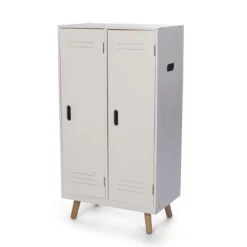 By ASTRUP Puppenschrank Mit 2 Flügeltüren