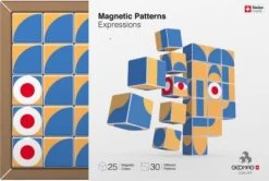 Geomag Zauberwürfel Kunstmuster 25 Stück