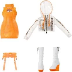 Rainbow High Serie 5 Fashion-Doll - Michelle St. Charles (Orange) -Kinderspielzeugladen 29084498 05