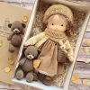 Syntek Puppe Zum Anziehen Für Kinder Handgemachte Mini-DIY-Anziehpuppe -Kinderspielzeugladen 29314943 01