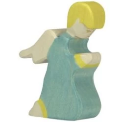 Holztiger Engel Holzspielzeug Krippe