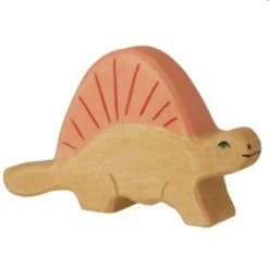 Holztiger Dimetrodon Dinosaurier Holzspielzeug
