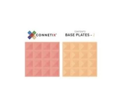 Connetix Tiles Base Plate Lemon & Peach Magnetbausteine -Kinderspielzeugladen 29336825 04